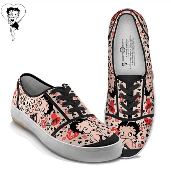 betty boop tennis shoes
